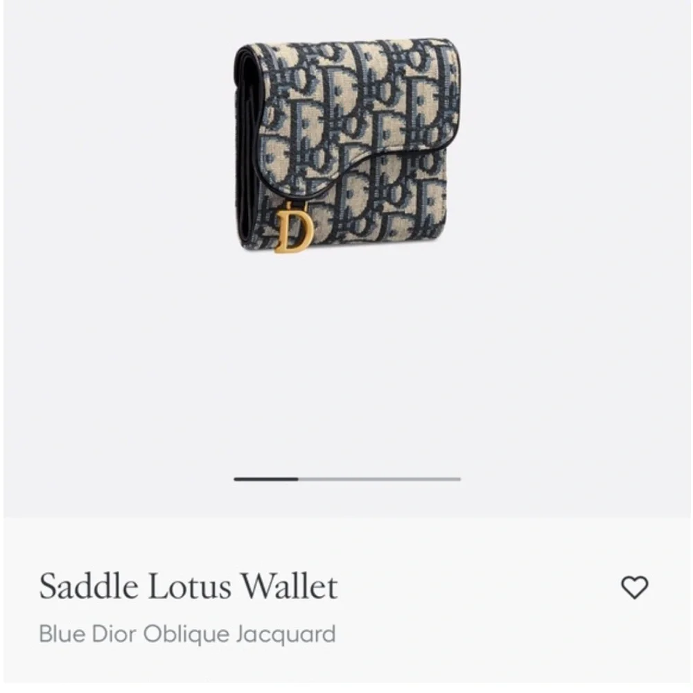 Dior Saddle lotus wallet! Great condition! - Picture 3 of 14